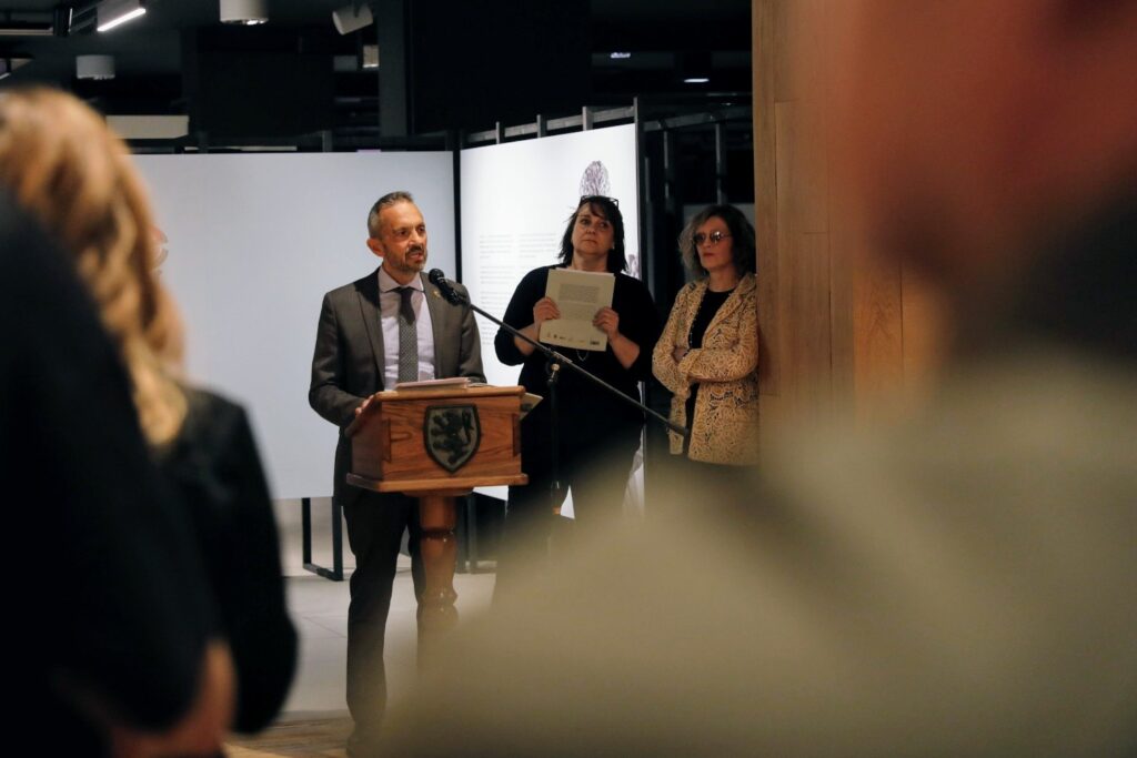 Vernissage della mostra Aosta e Pompei
