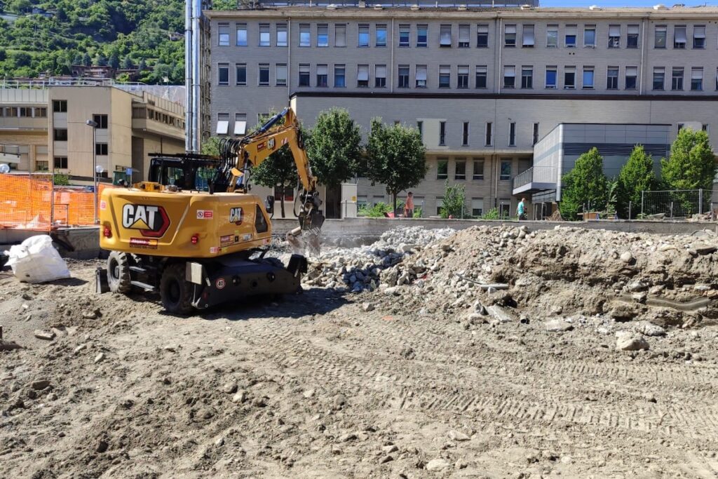 lavori - cantiere - nuovo ospedale - parini