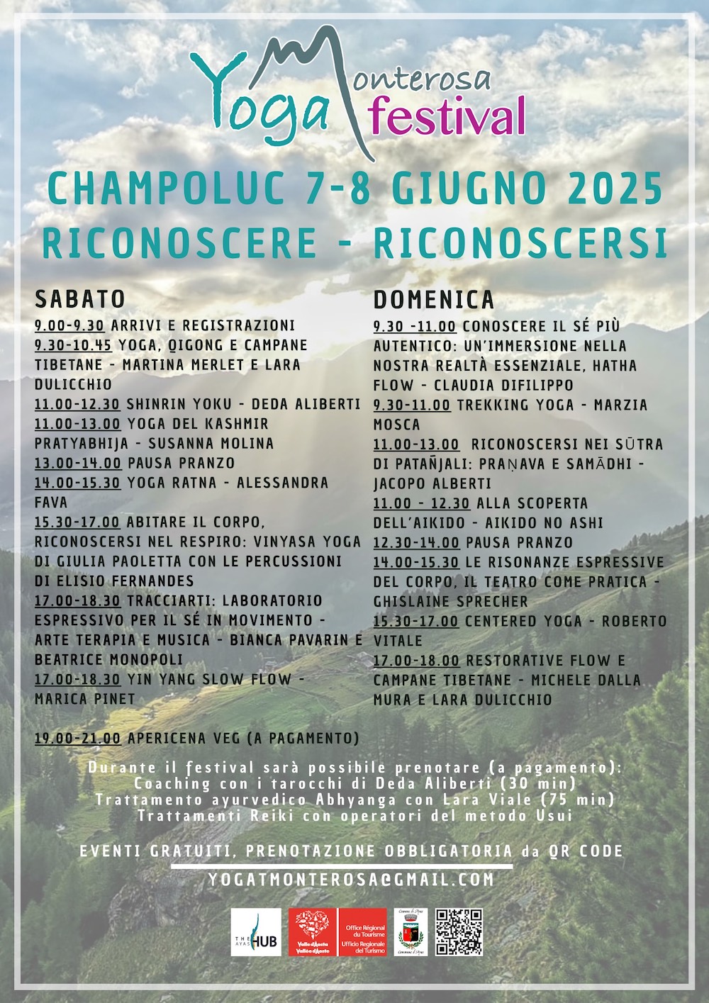 Yogamonterosa Festival Champoluc