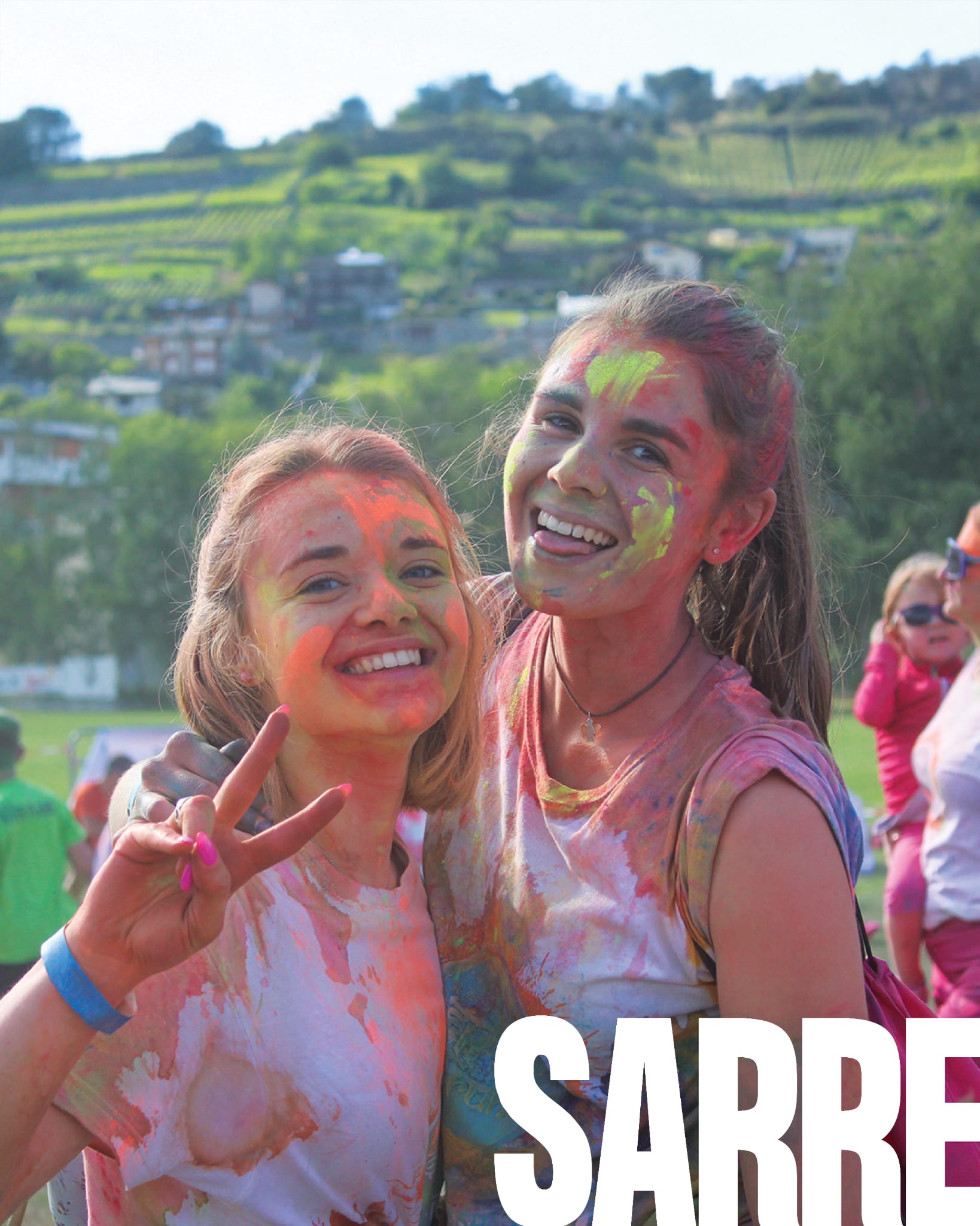 Holi splash sarre