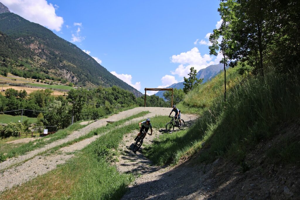 Il nuovo bike park di Valpelline
