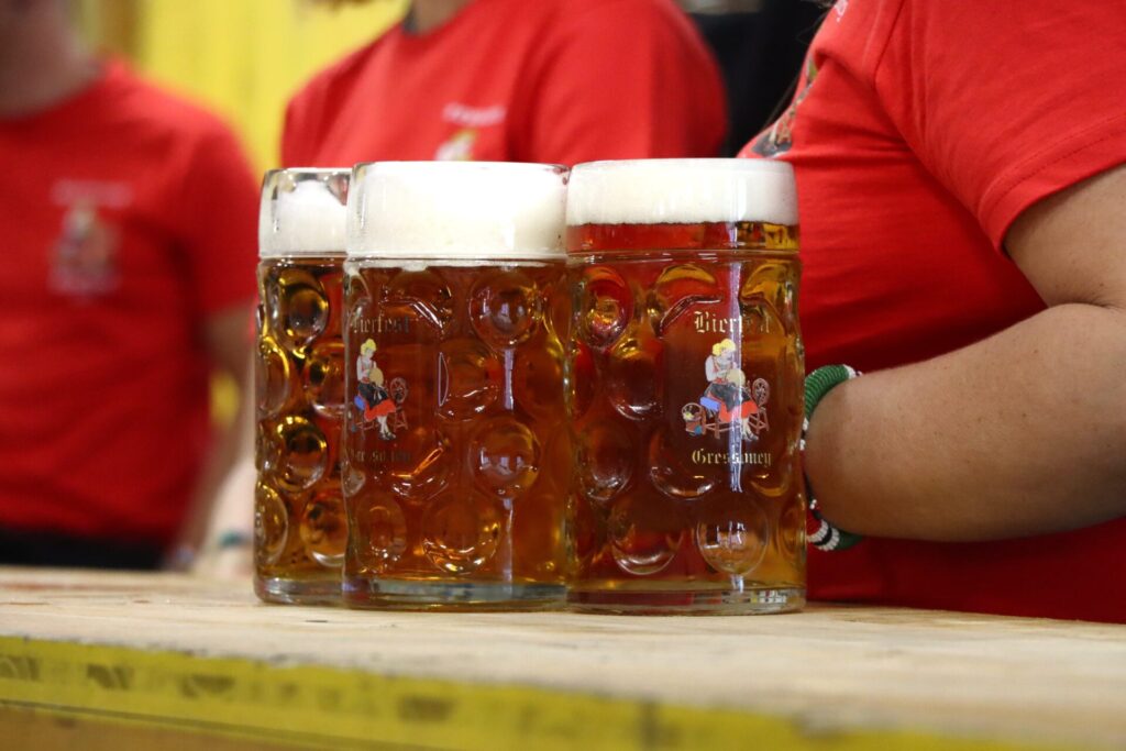 Boccali della bierfest di Gressoney