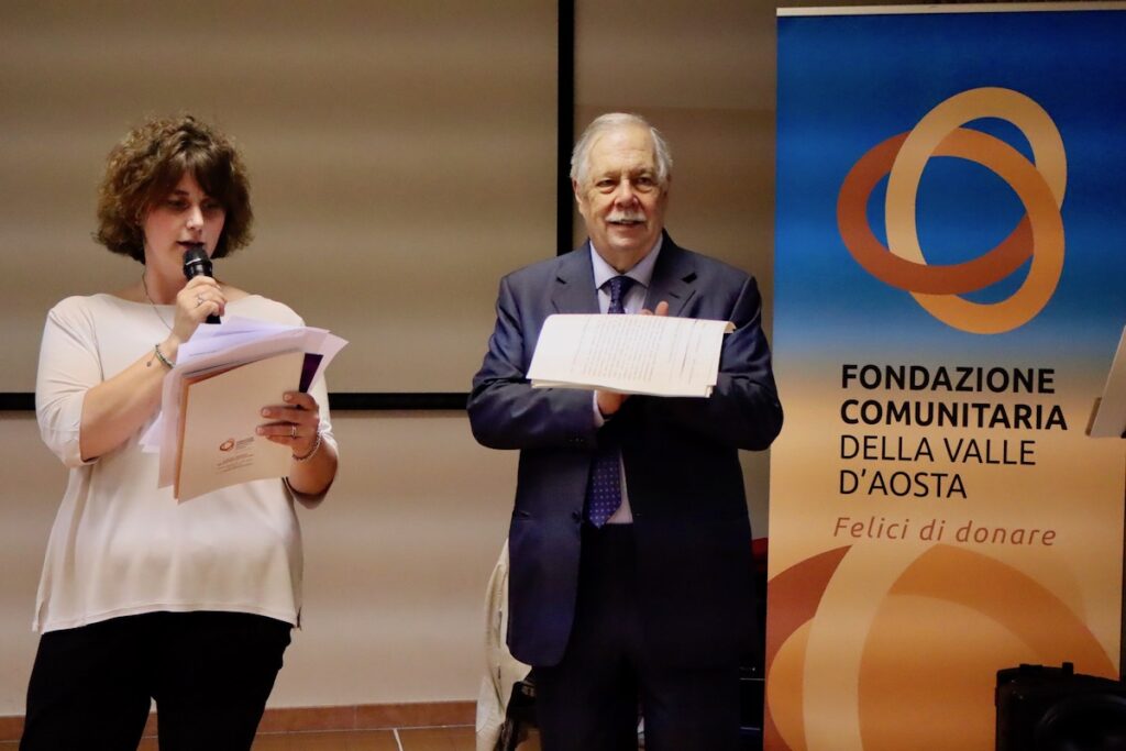 Cena di solidarietà Fondazione Comunitaria VdA Foto Alice Dufour