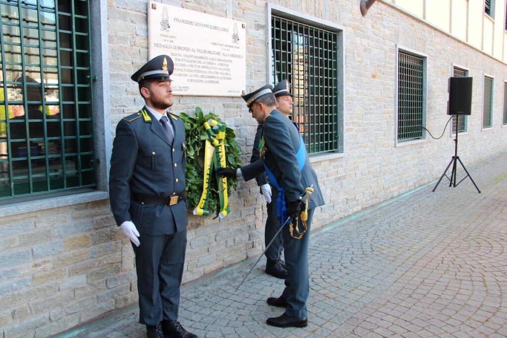 Cerimonia Guardia di finanza