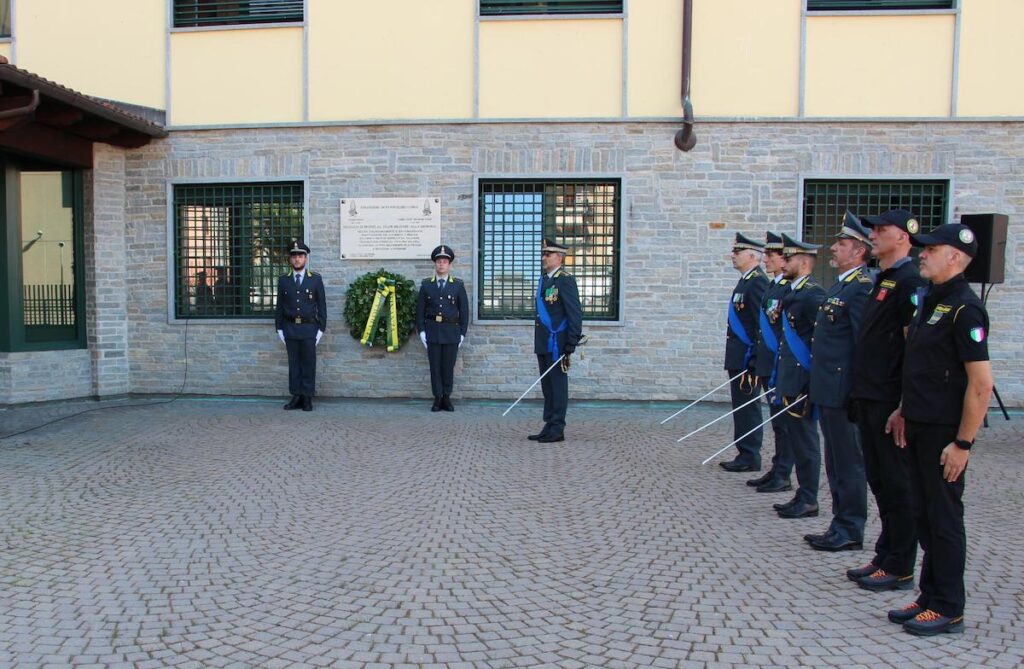 Cerimonia Guardia di finanza