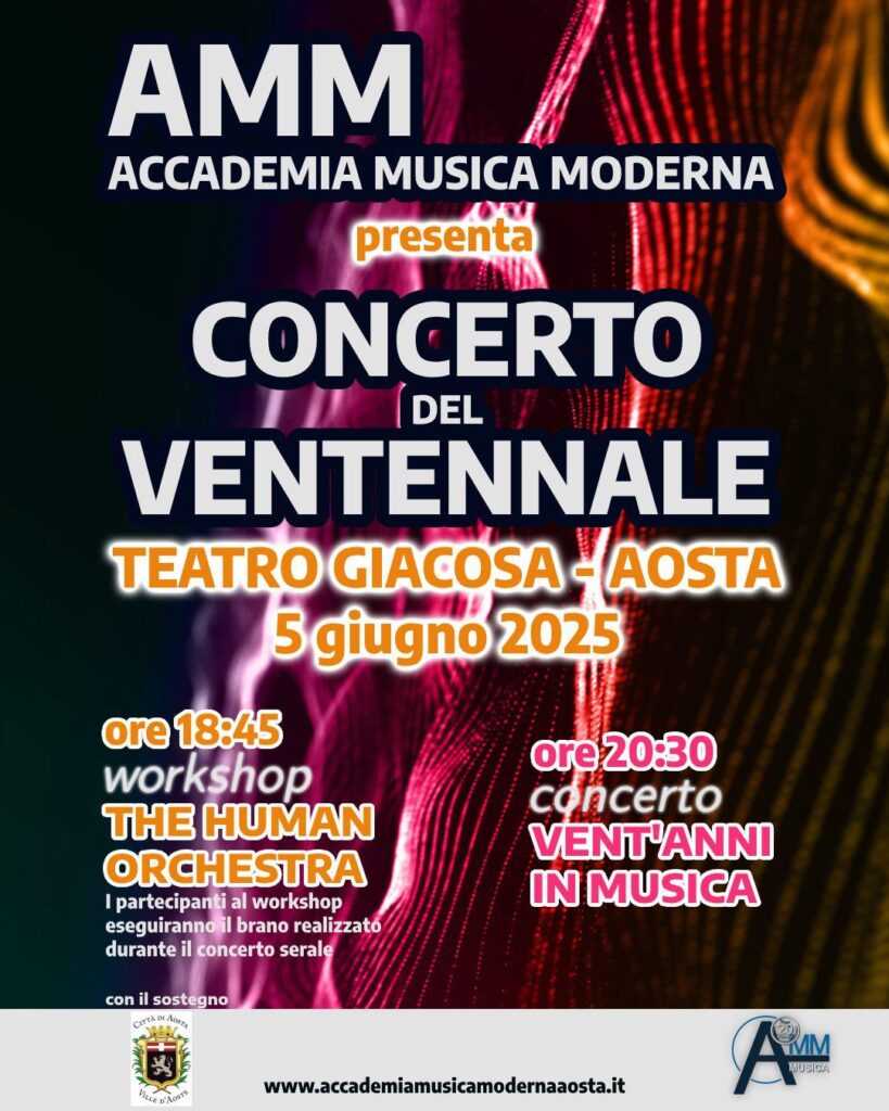 Concerto ventennale Accademia Musica Moderna