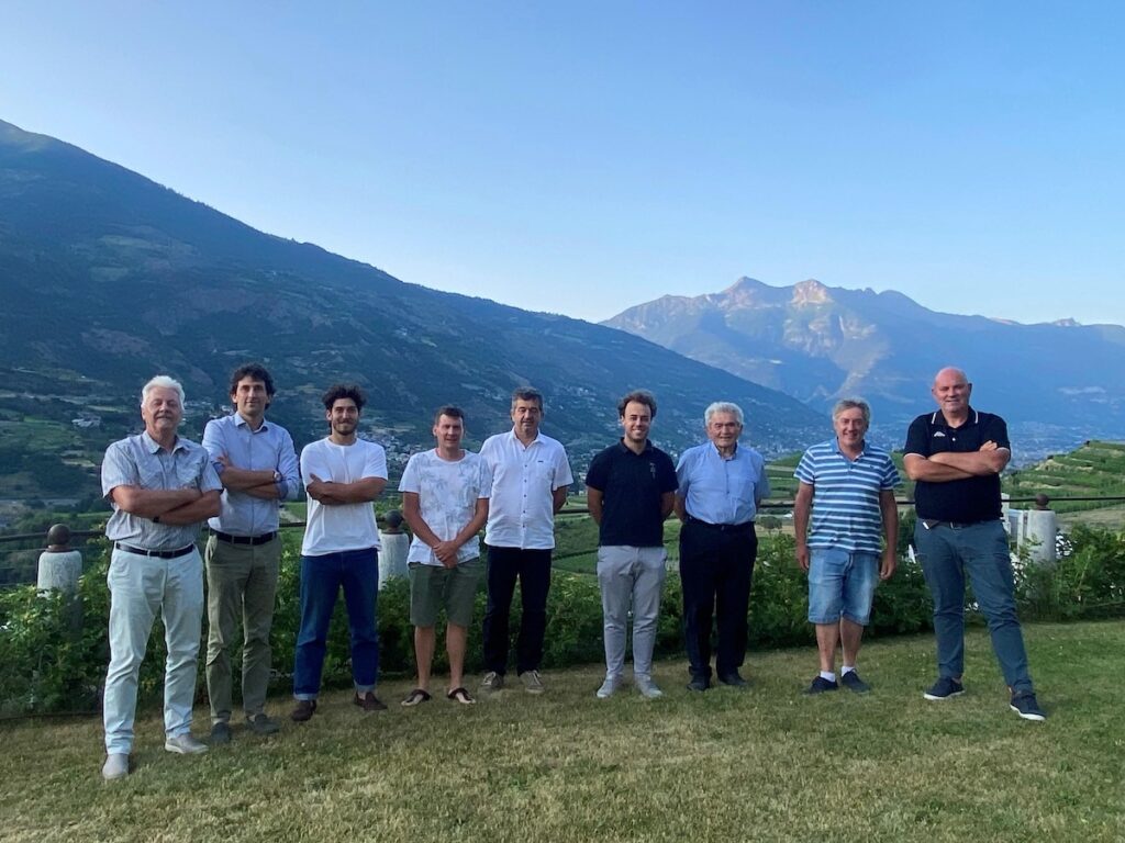 Consorzio Valle d Aosta Elio Chatrian André Gerbore Matteo Barmaz Hervé Grosjean Marco Martin Nicolas Bovard Vincent Grosjean Luciano Zoppo Ronzero Patrick Ronzani