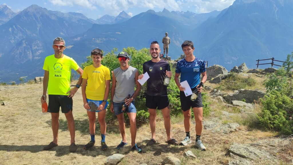 Croce di Fana Vertical podio maschile Partigiano rid