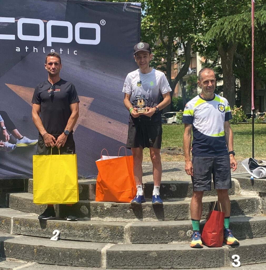 Daniele Calandri vincitore della Abbots Way Ultra Way