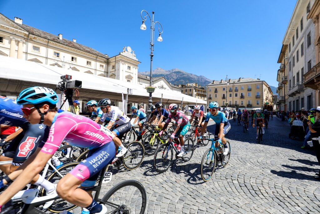Giro ciclistico Valle d Aosta
