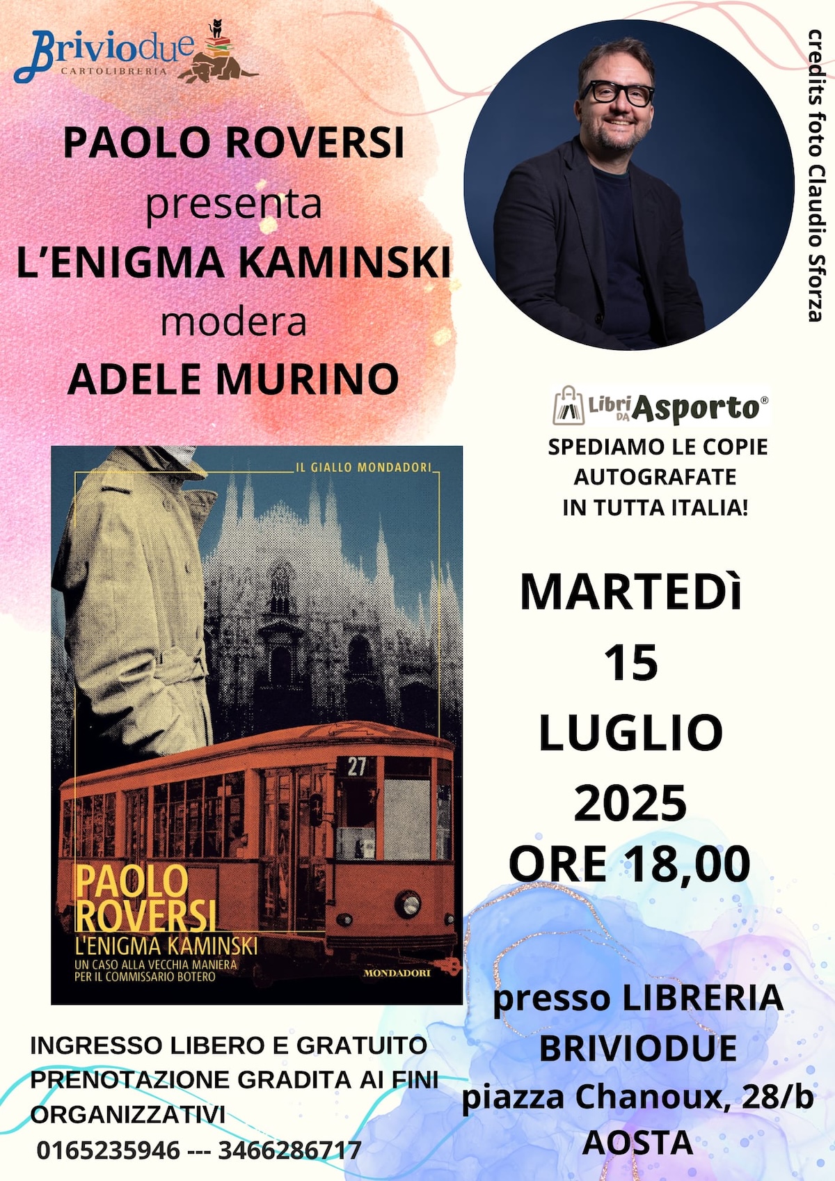 Locandina Paolo Roversi - Brivio