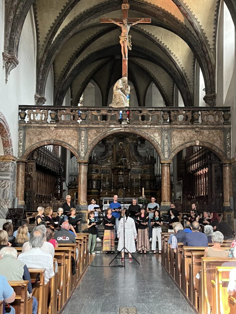 I cori della manifestazione “Printemps en musique”