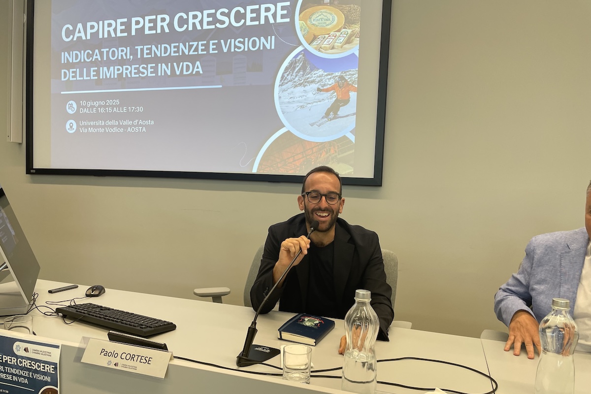 La presentazione del report "L’andamento dell’economia della Valle d’Aosta nel 2024"