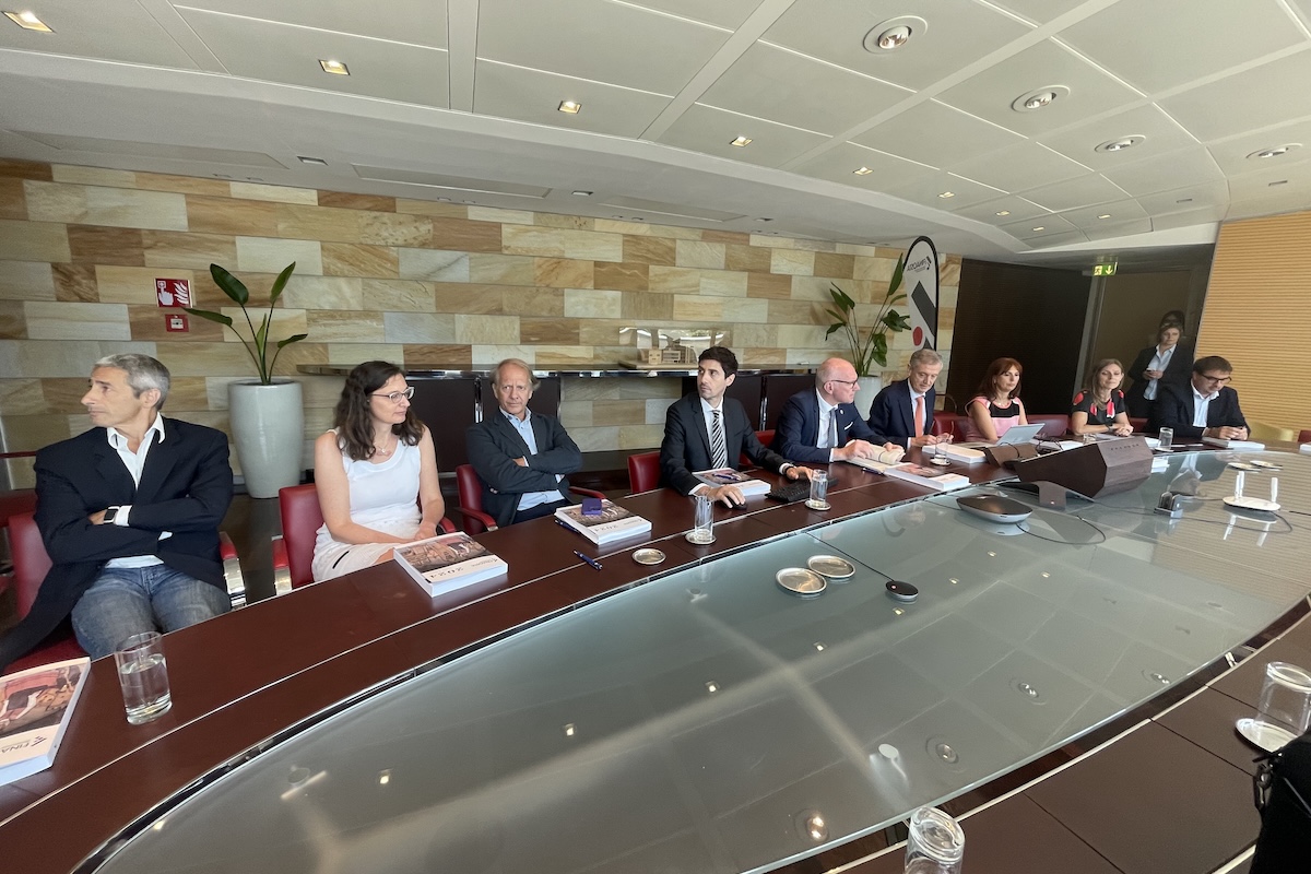 La presentazione del bilancio di Finaosta