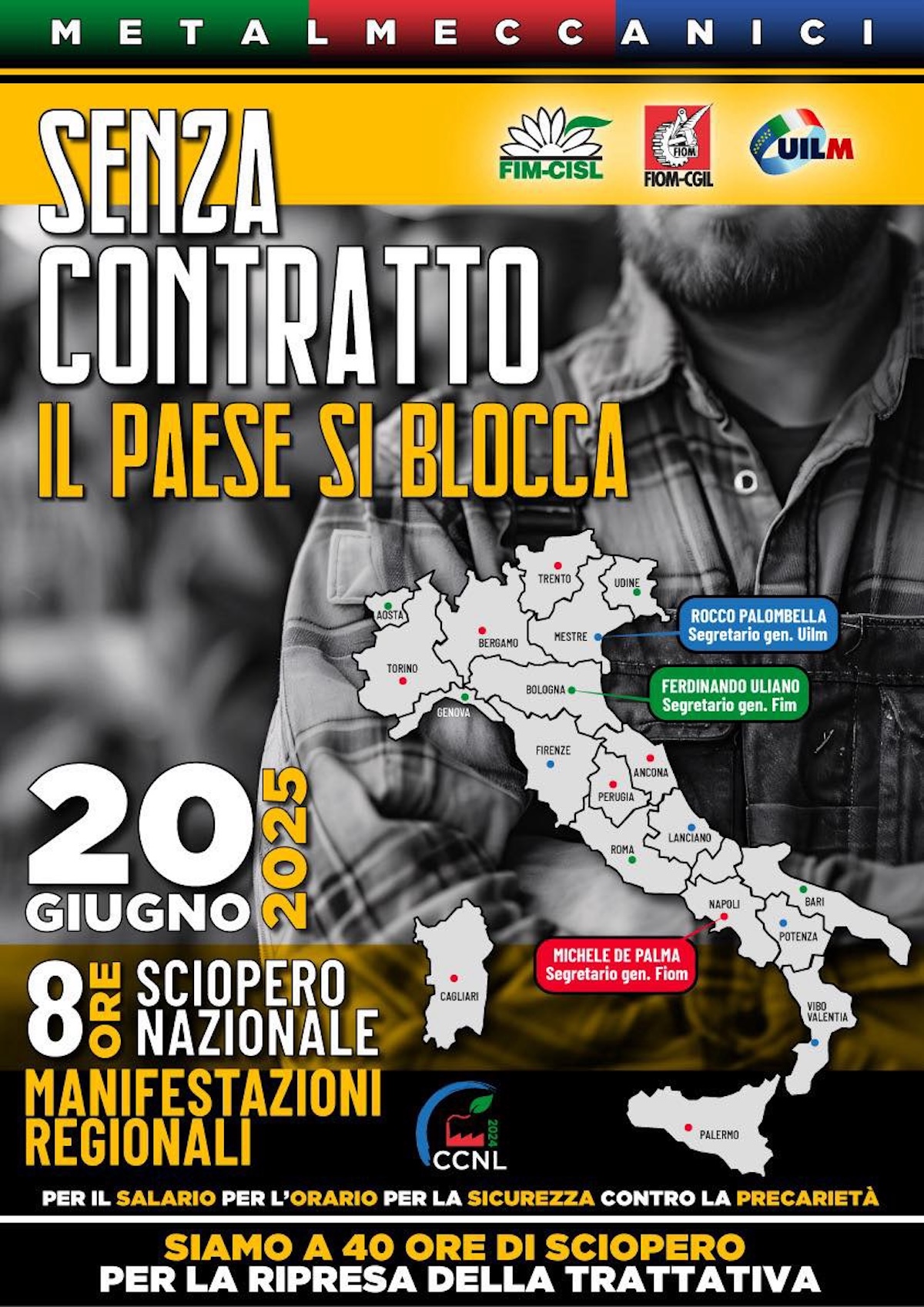 Sciopero metalmeccanici