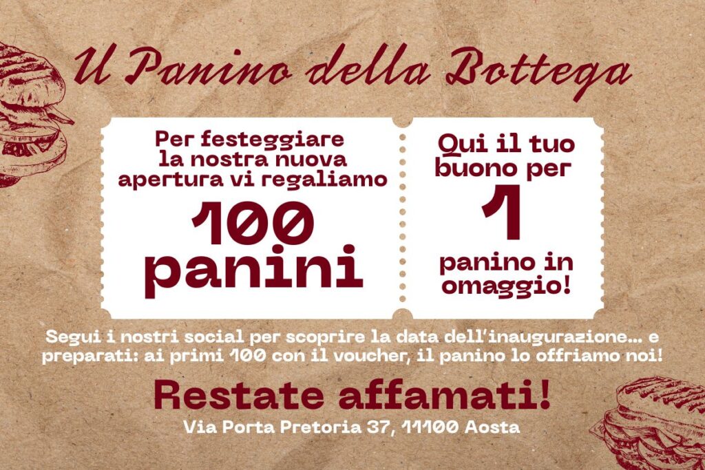 Il Panino della Bottega iniziativa