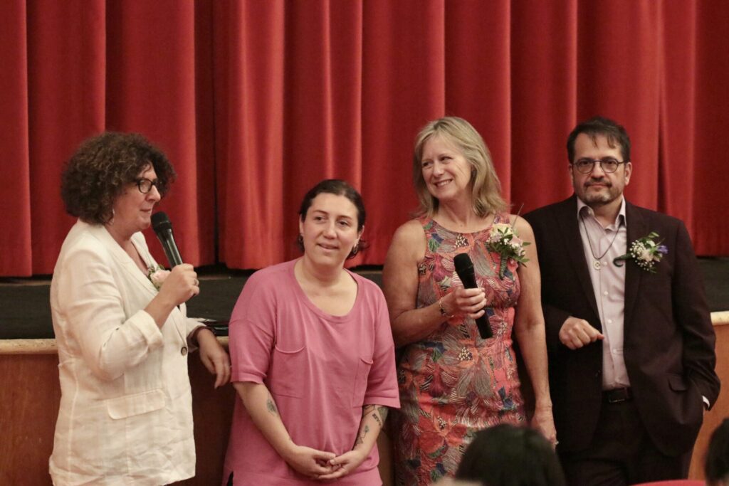 Il mio posto a tavola Alessandra Miletto Alessia Gasparella Tracy Schott e Santo Marabella