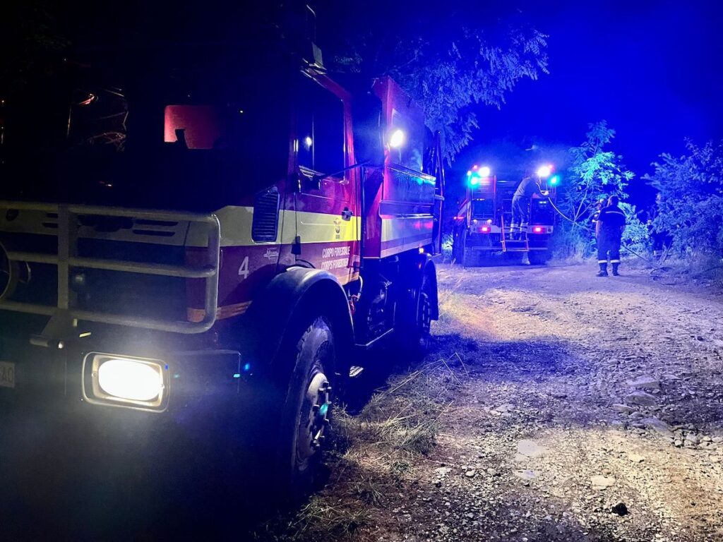 Incendio Morgex