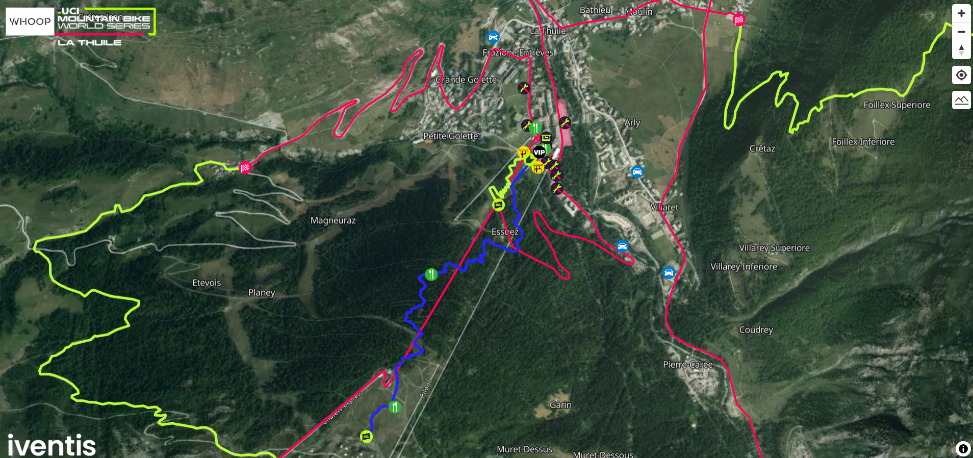 Inventis spectator map la thuile