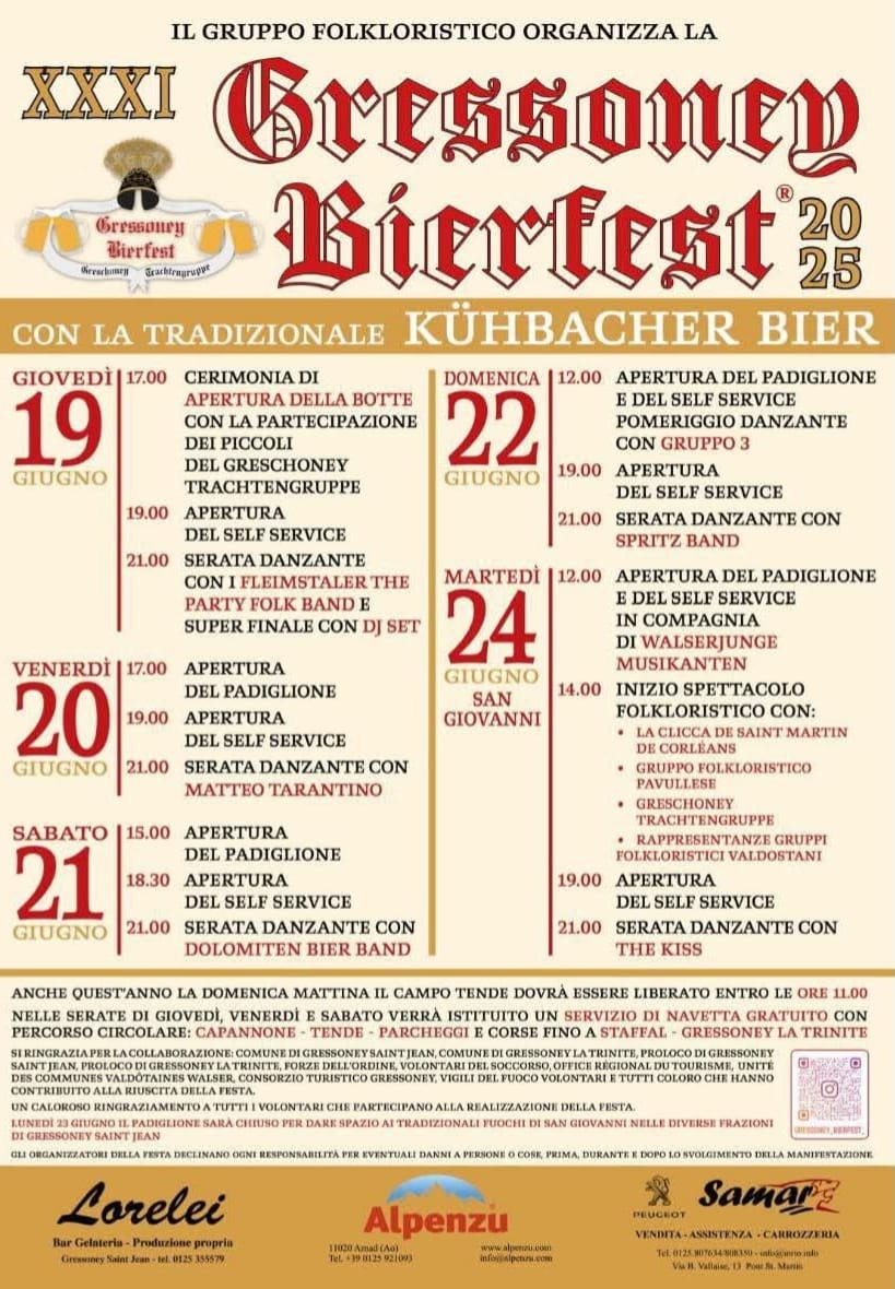 Manifesto Bierfest Gressoney
