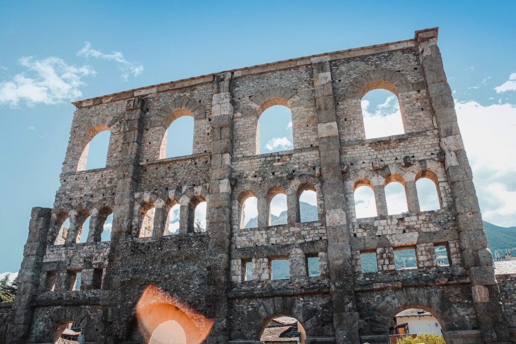 Il teatro romano di Aosta