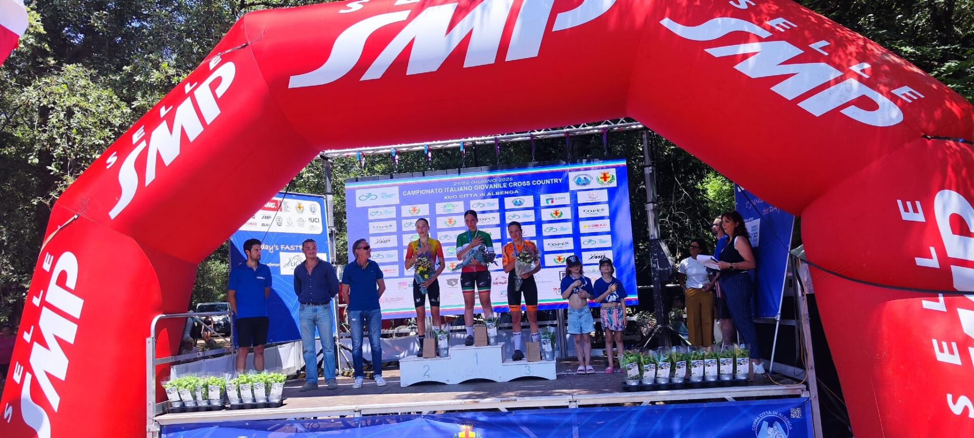 Podio italiani XCO Matilde Anselmi