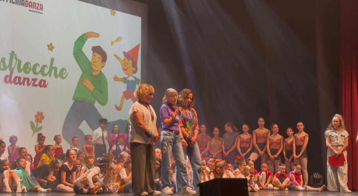 SERATA SAGGIO PRESSO TEATRO SPLENDOR con la scuola di danza OFFICINADANZA Intervento della Vice presidente Tiziana Frassy
