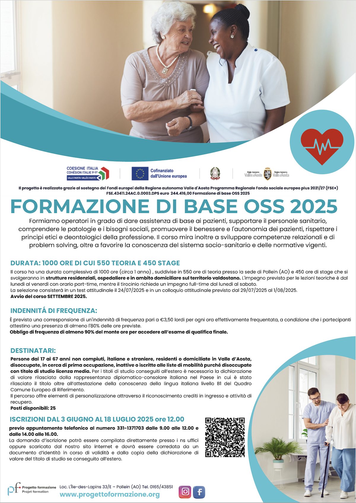 Projet formation - corso Oss