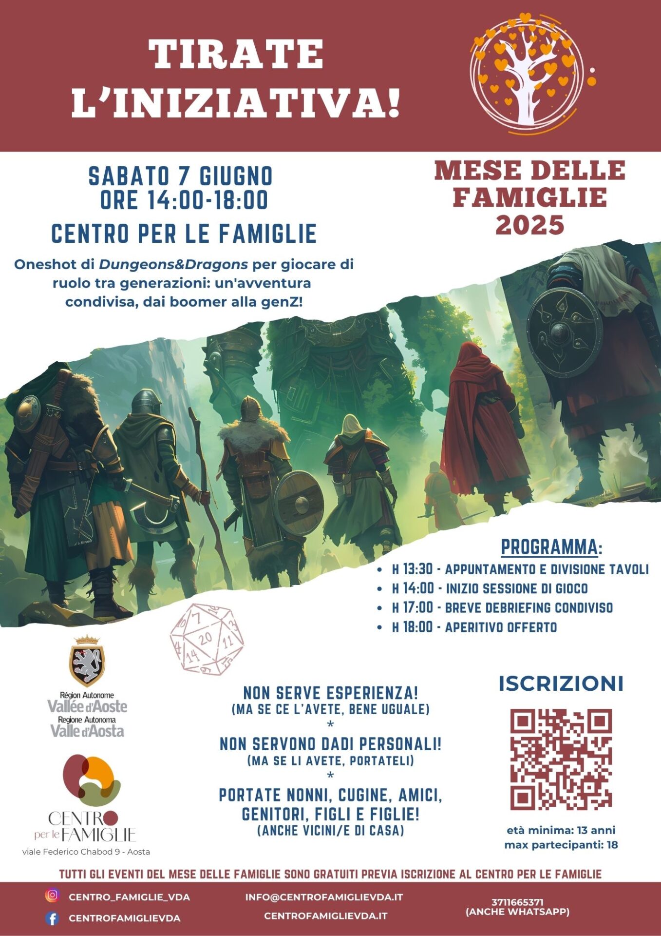 Tirate l’iniziativa! Mese Famiglie