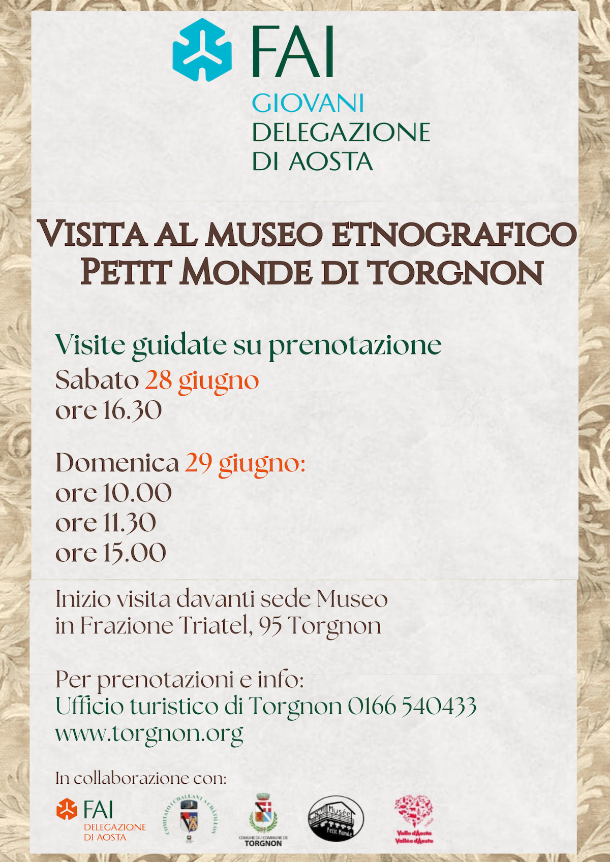 Visita al museo etnografico Petit Monde di Torgnon
