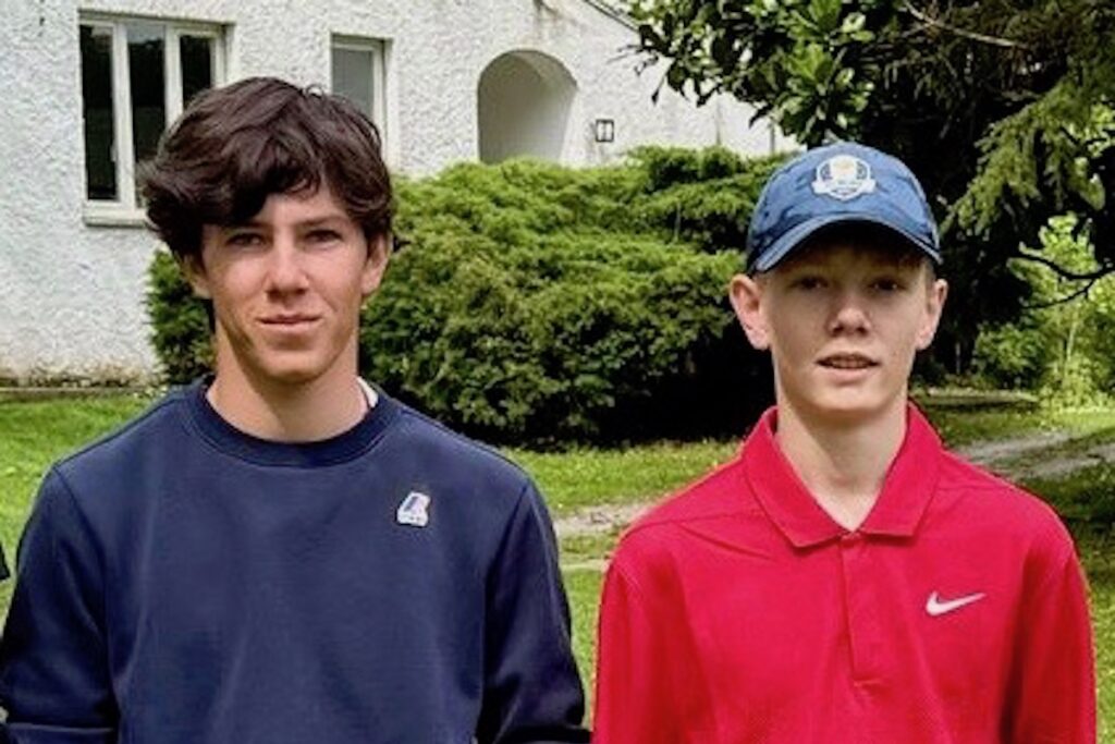 Da sinistra: Mathias Sciochetti Bois e Alessandro Subet