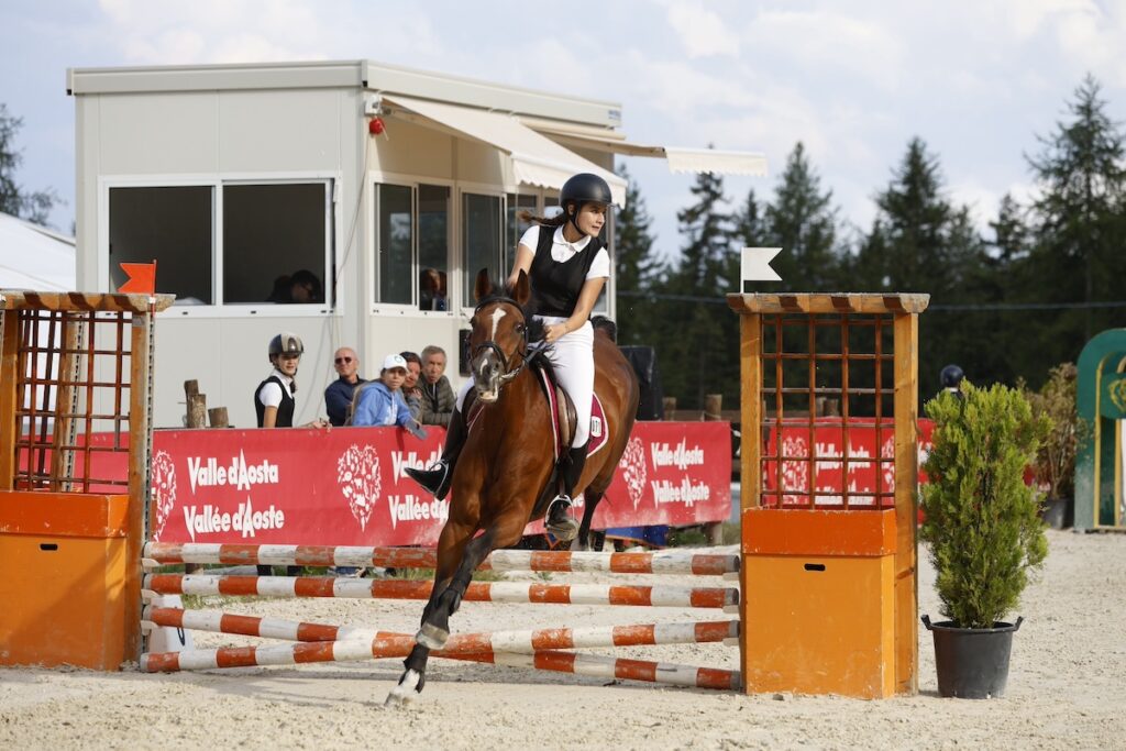 Michelle Lombardi Jumping Torgnon luglio Ph M Vignolini