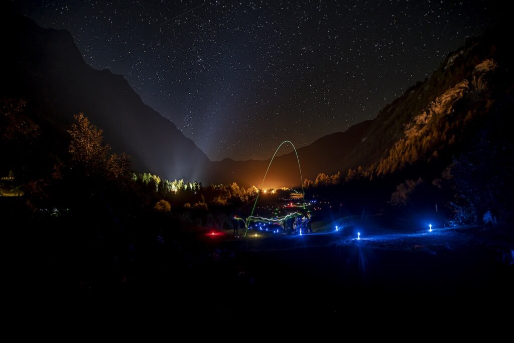 La gara Steve’s Golf by Night a Courmayeur