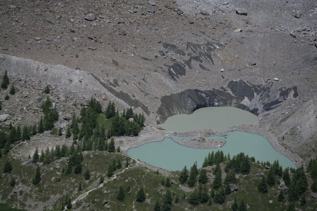 lago glaciale Miage (Val Veny - Courmayeur).