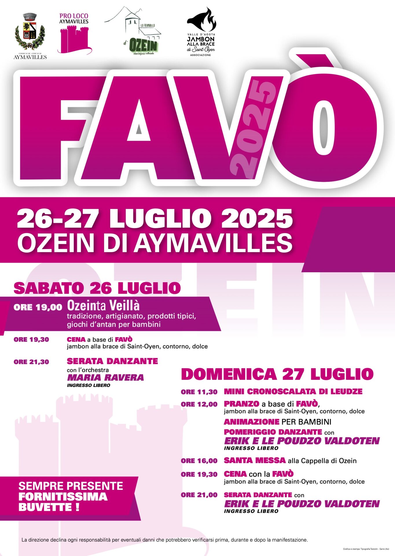 Favò di Ozein 2025