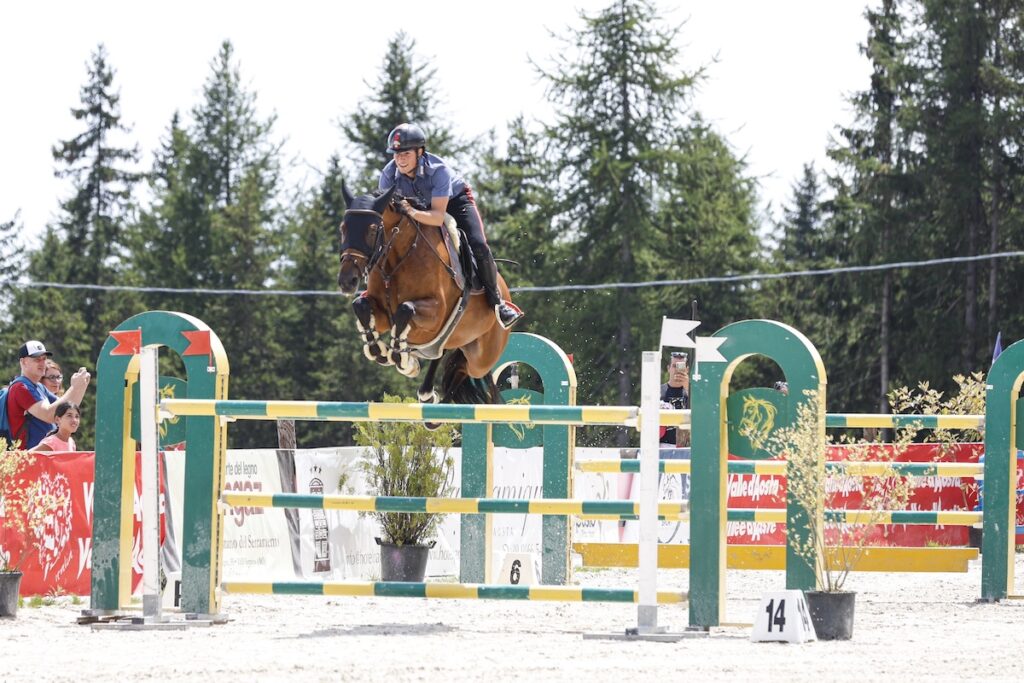 Francesco Carreddu Jumping Torgnon luglio Ph M Vignolini