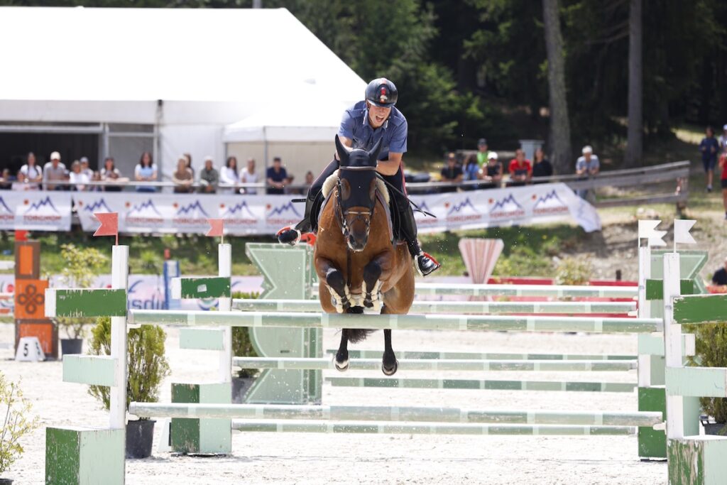 Francesco Carreddu Jumping Torgnon luglio Ph M Vignolini
