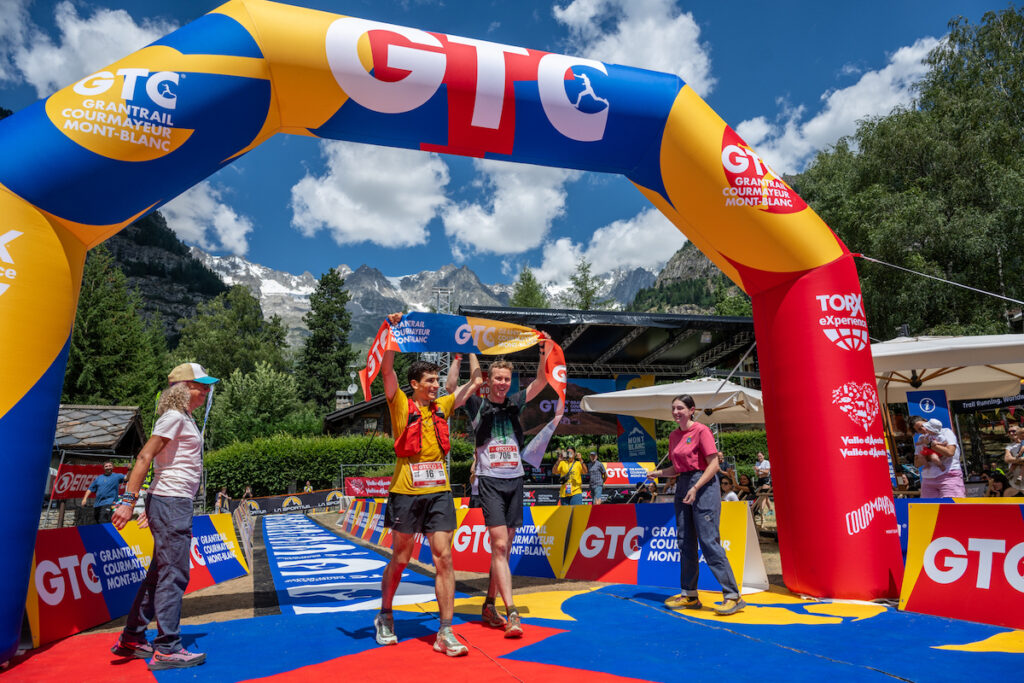 L'arrivo di Cirla e Eldrup al GTC 100