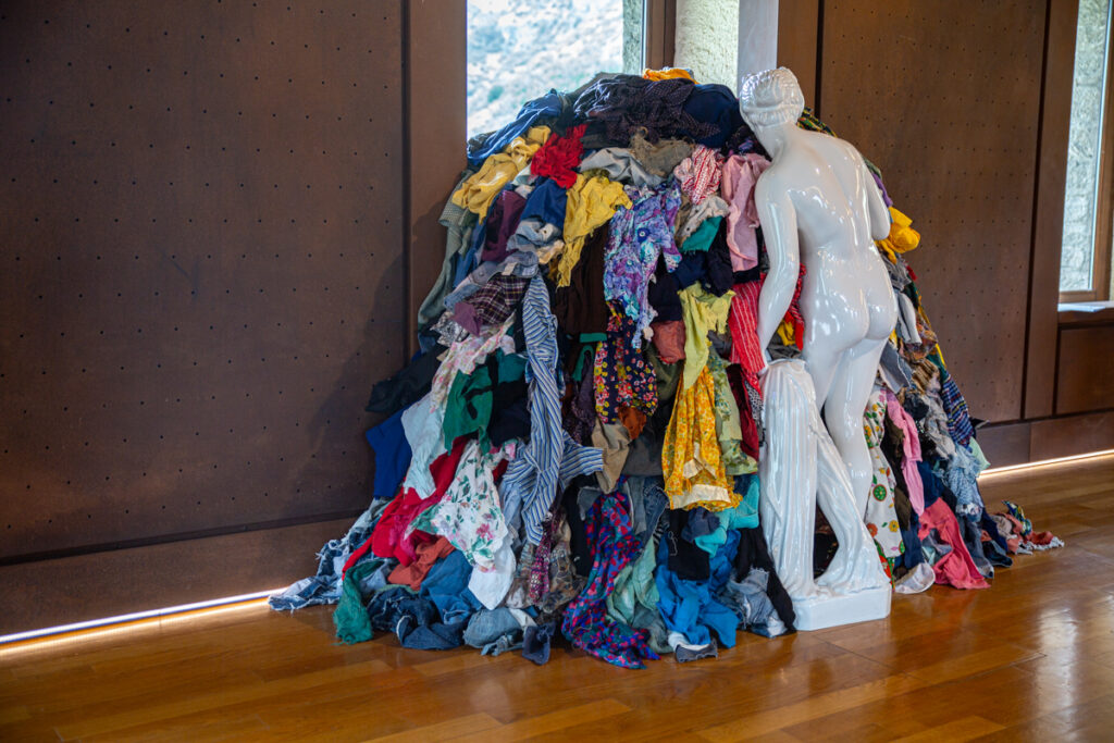 Glacial Threads di Michelangelo Pistoletto Ph Nicole Jocollé