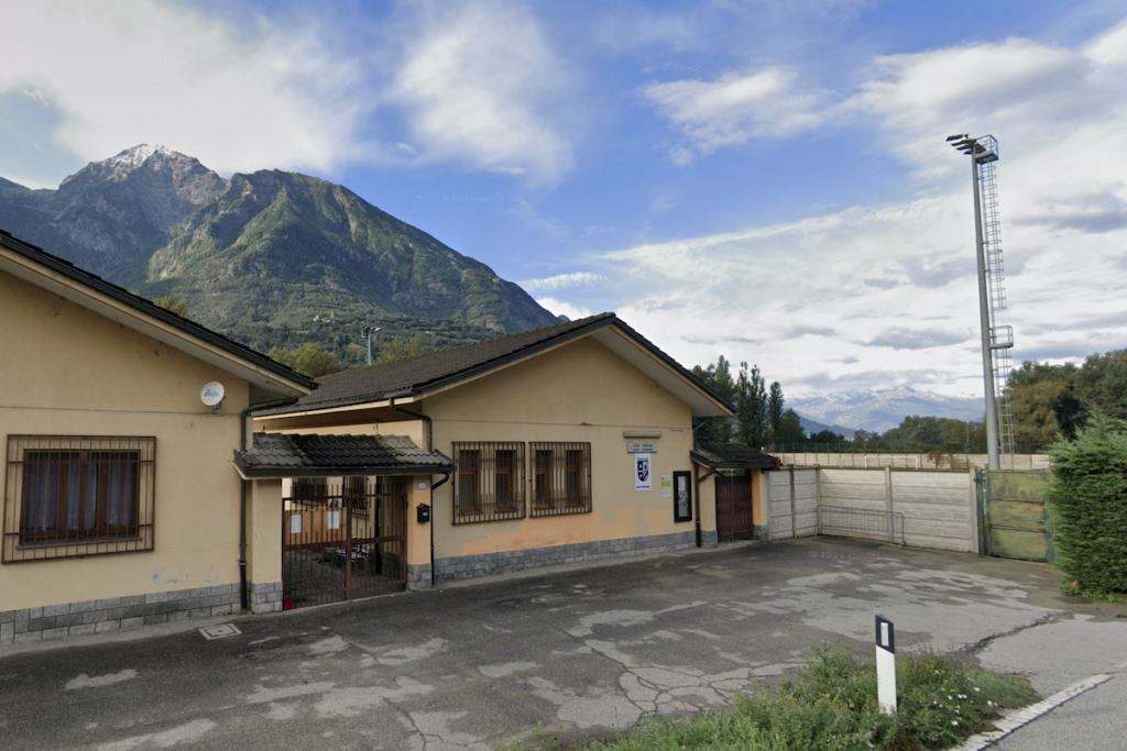 Il campo sportivo di Quart