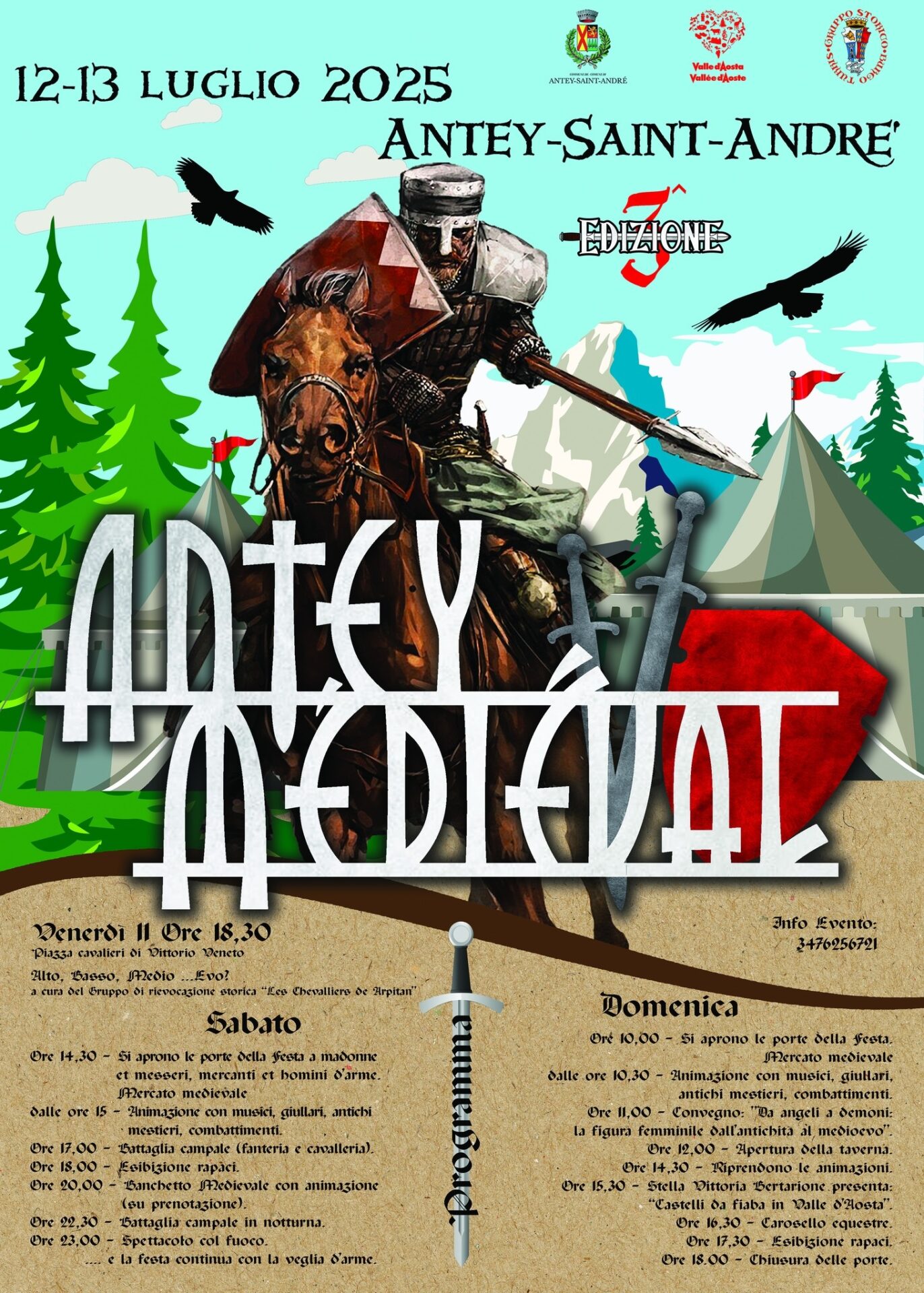 Medieval Antey locandina