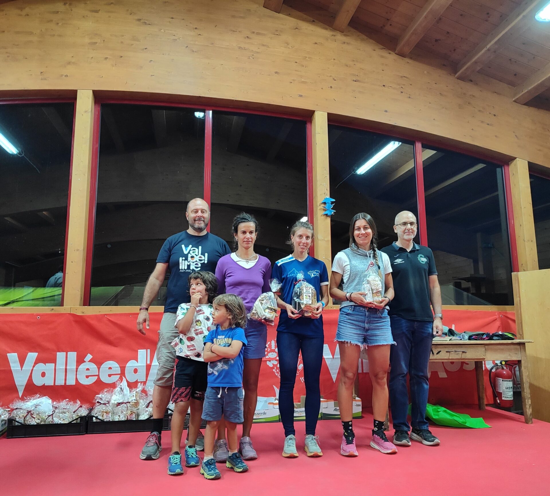 Podio femminile Vertical du Chanté