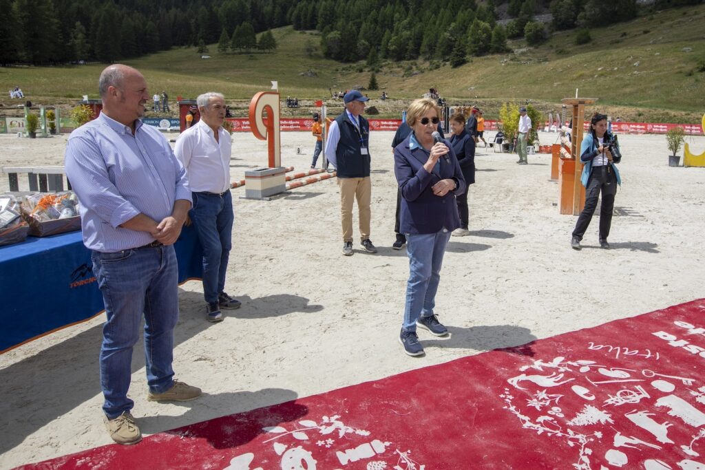 Premiazioni Jumping Torgnon luglio Ph M Vignolini