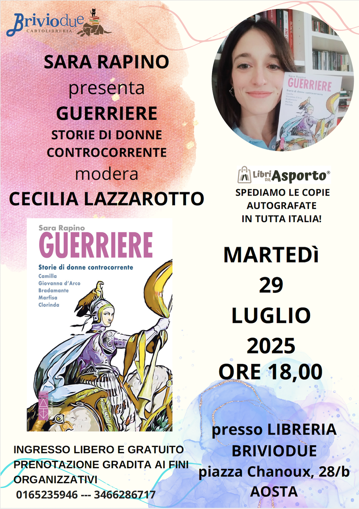 Sara Rapino Locandina Brivio
