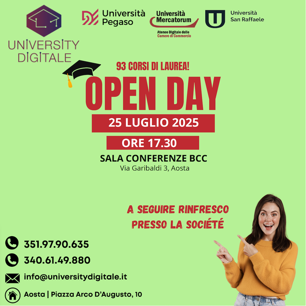 Open day - pegaso