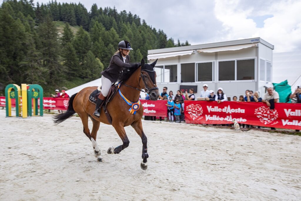Veronica di Franco Jumping Torgnon luglio Ph M Vignolini