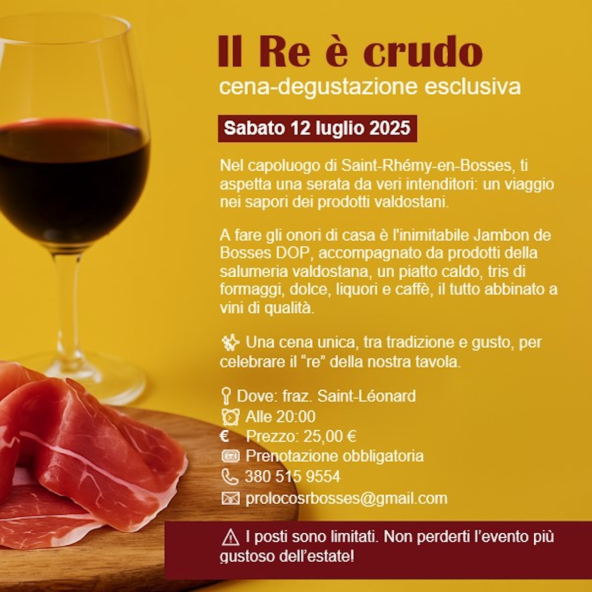 Festa del Jambon de Bosses - Il Re è Crudo