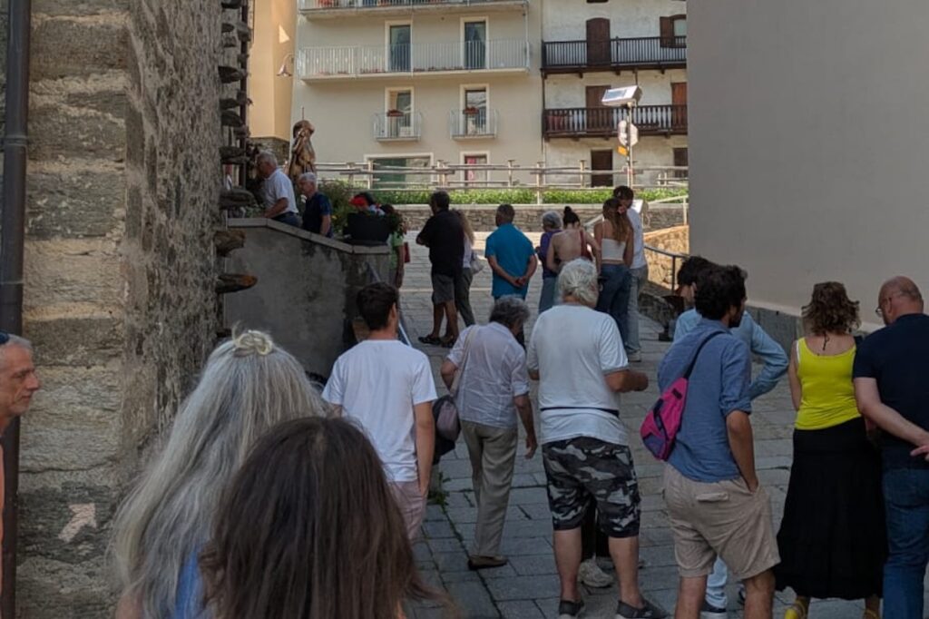 La mostra "Invisibile Manifesto" al Castello dei Signori di Bosses