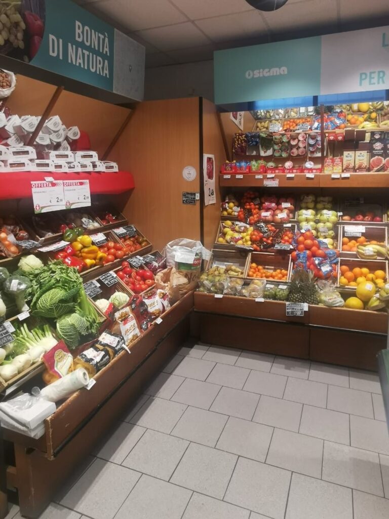 Il supermercato Sigma a Saint-Vincent