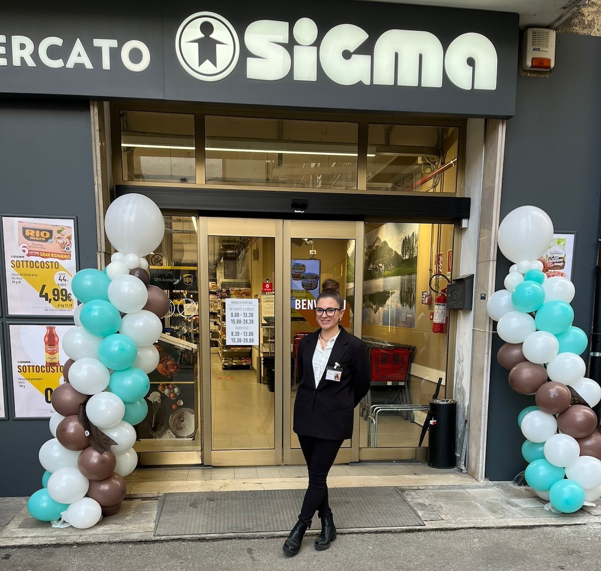 Il supermercato Sigma a Saint-Vincent